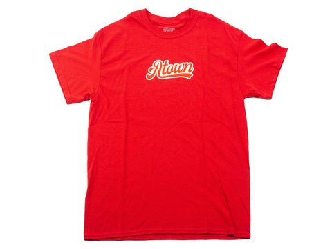 BOLD ATOWN TEE [RED/RED]